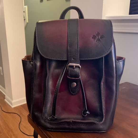Patricia Nash Handbags - Patricia Nash Aberdeen Burgundy Backpack